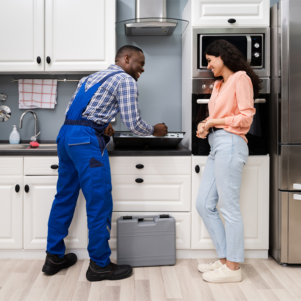 can you provide an estimate for cooktop repair before beginning any work in Fordville
